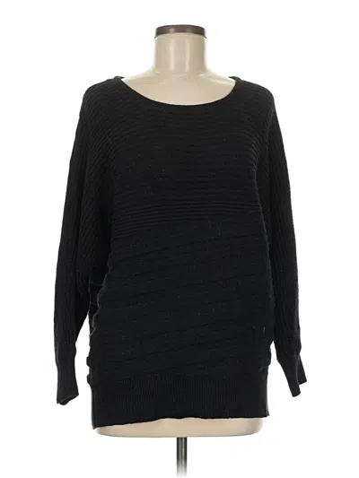 Pre-owned Alfani Pullover Sweater In Black