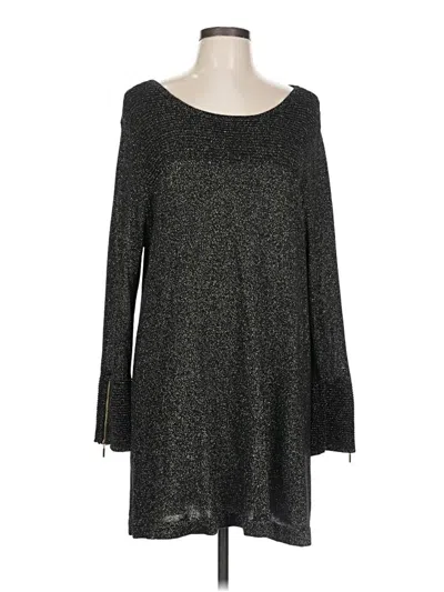 Pre-owned Alfani Pullover Sweater In Black