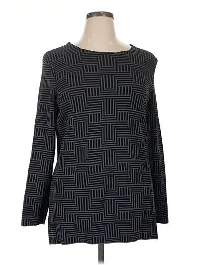 Pre-owned Alfani Pullover Sweater In Black