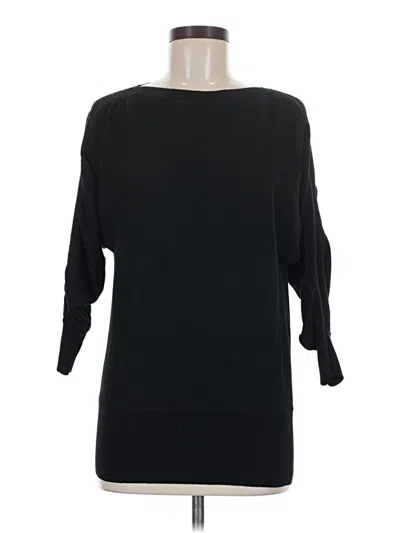 Pre-owned Alfani Pullover Sweater In Black