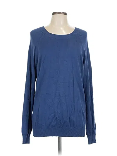 Pre-owned Alfani Pullover Sweater In Blue