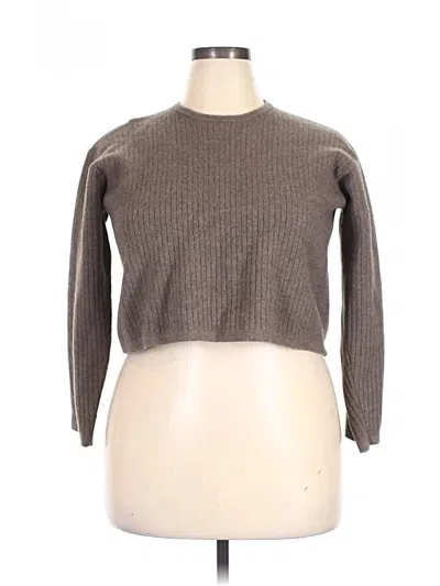Pre-owned Alfani Pullover Sweater In Brown