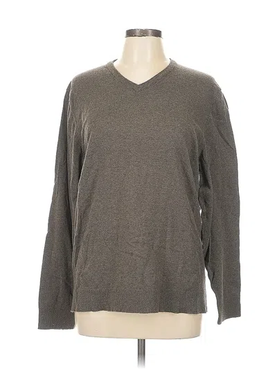 Pre-owned Alfani Pullover Sweater In Gray