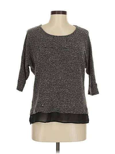 Pre-owned Alfani Pullover Sweater In Gray