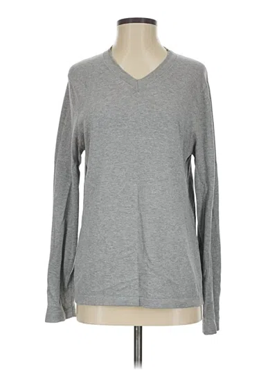 Pre-owned Alfani Pullover Sweater In Gray