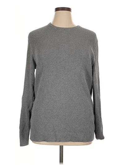 Pre-owned Alfani Pullover Sweater In Gray