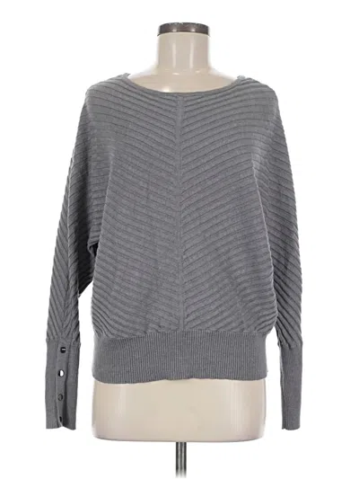 Pre-owned Alfani Pullover Sweater In Gray