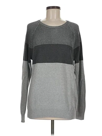 Pre-owned Alfani Pullover Sweater In Gray