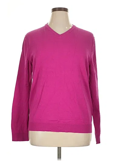 Pre-owned Alfani Pullover Sweater In Pink