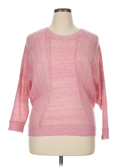 Pre-owned Alfani Pullover Sweater In Pink
