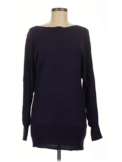 Pre-owned Alfani Pullover Sweater In Purple