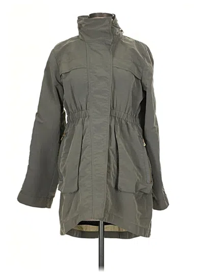 Pre-owned Alfani Raincoat In Green
