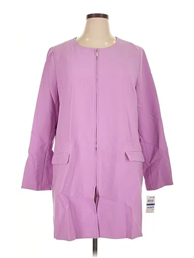 Pre-owned Alfani Raincoat In Purple