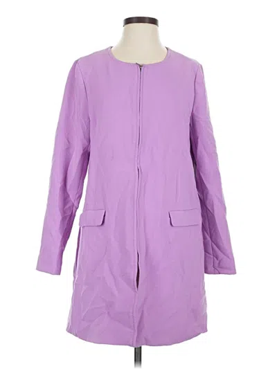 Pre-owned Alfani Raincoat In Purple