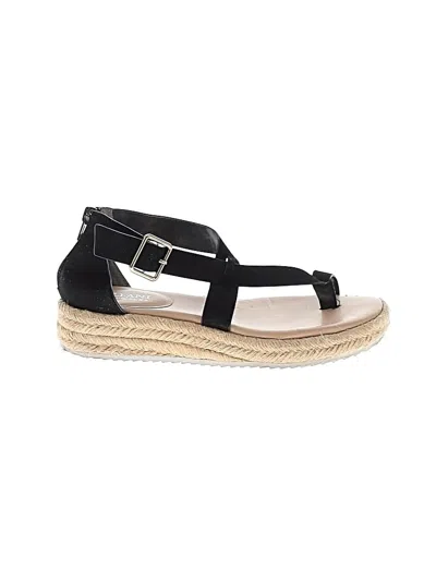 Pre-owned Alfani Sandals In Black