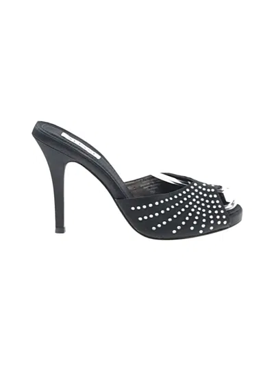Pre-owned Alfani Sandals In Black