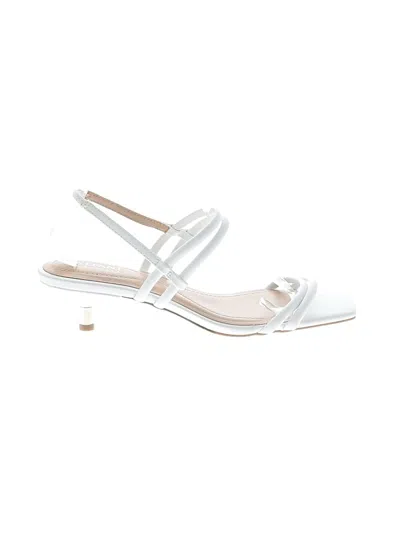 Pre-owned Alfani Sandals In White