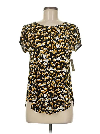 Alfani Short Sleeve Blouse In Multi