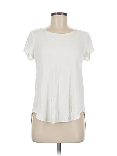 Pre-owned Alfani Short Sleeve T-shirt In White