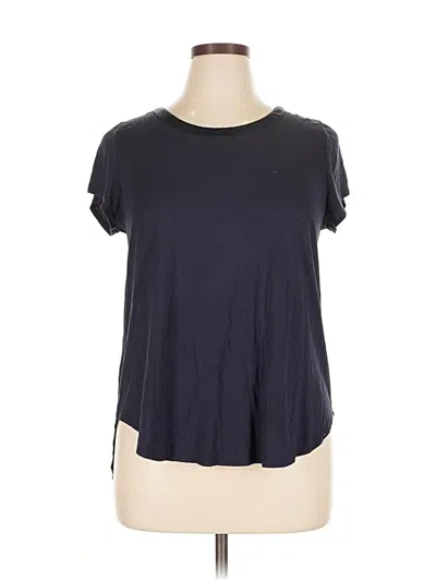 Pre-owned Alfani Short Sleeve T-shirt In Black