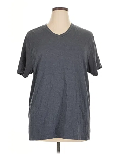Pre-owned Alfani Short Sleeve T-shirt In Gray