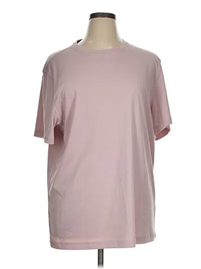 Pre-owned Alfani Short Sleeve T-shirt In Pink