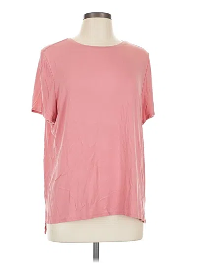 Pre-owned Alfani Short Sleeve T-shirt In Pink