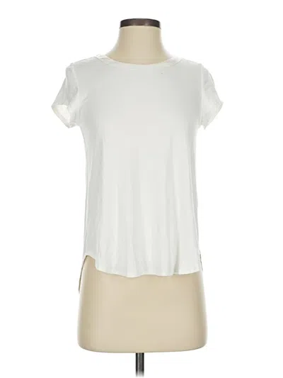 Pre-owned Alfani Short Sleeve T-shirt In White