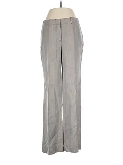 Pre-owned Alfani Silk Pants In Gray