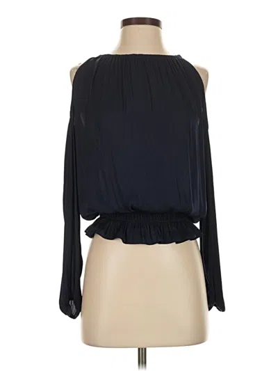 Pre-owned Alfani Sleeveless Blouse In Black
