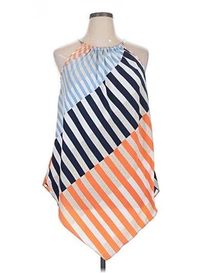Pre-owned Alfani Sleeveless Blouse In Orange