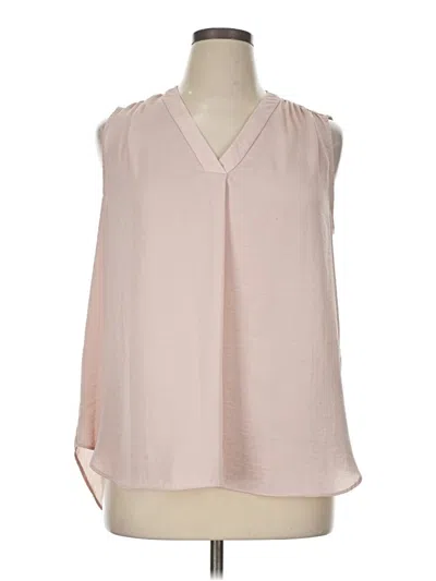 Pre-owned Alfani Sleeveless Blouse In Pink