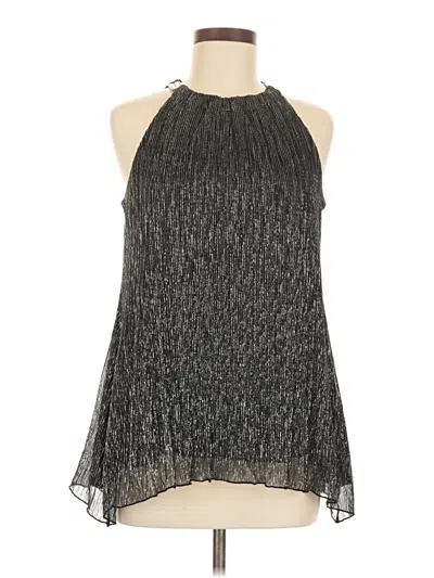 Pre-owned Alfani Sleeveless Blouse In Silver