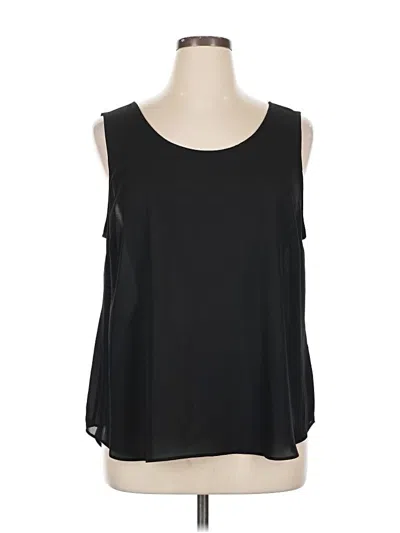 Pre-owned Alfani Sleeveless T-shirt In Black
