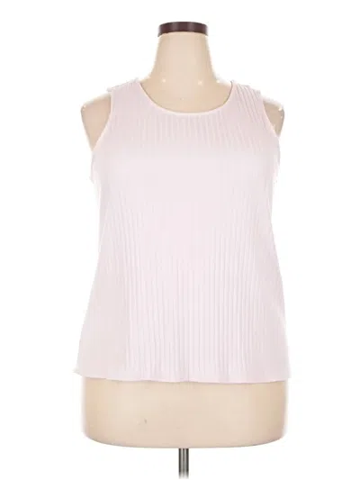 Pre-owned Alfani Sleeveless Top Pink Halter Neckline Tops