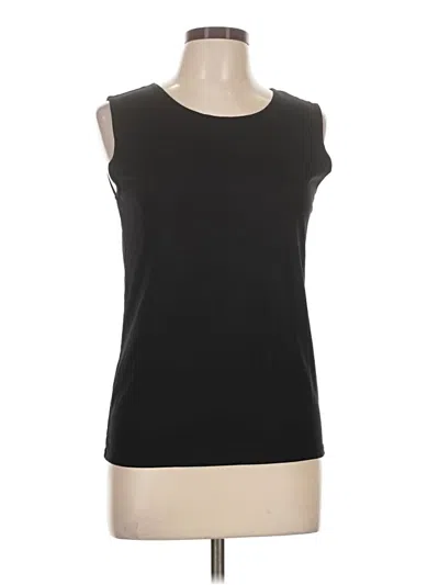 Pre-owned Alfani Sleeveless T-shirt In Black
