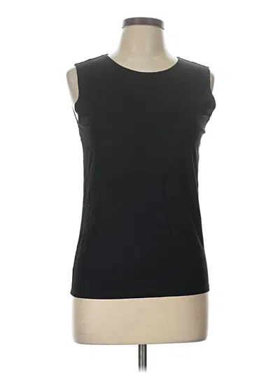 Pre-owned Alfani Sleeveless T-shirt In Black