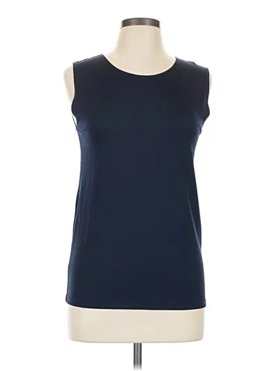 Pre-owned Alfani Sleeveless T-shirt In Blue