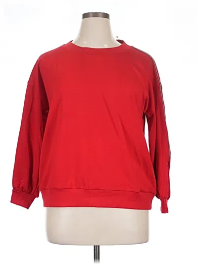 Pre-owned Alfani Sweatshirt In Red