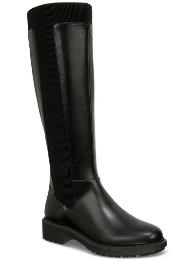 Alfani Women's Tamira Knee High Riding Boots, Created For Macy's In Black