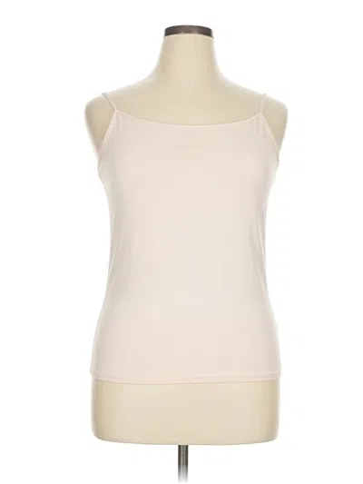 Pre-owned Alfani Tank Top Ivory Strapless Neckline Tops