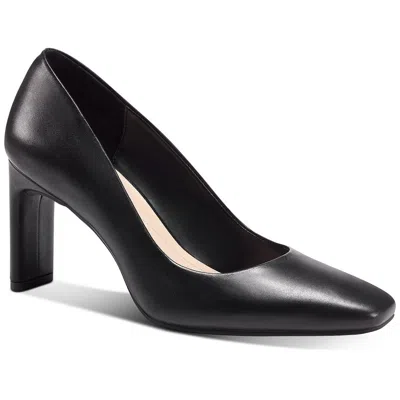 Alfani Tarah Womens Padded Insole Slip On Pumps In Black