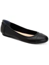 ALFANI TAVII 2 WOMENS FAUX LEATHER SLIP ON BALLET FLATS