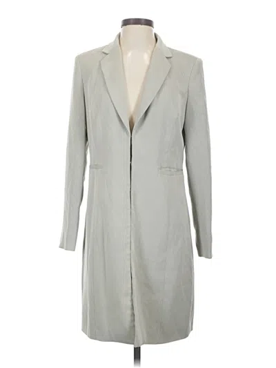Pre-owned Alfani Trenchcoat In Gray