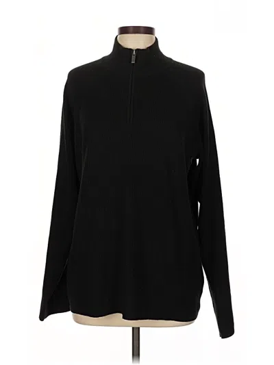 Pre-owned Alfani Turtleneck Sweater In Black