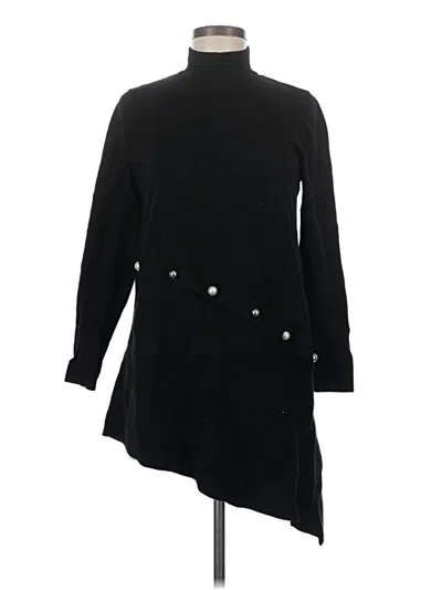 Pre-owned Alfani Turtleneck Sweater In Black