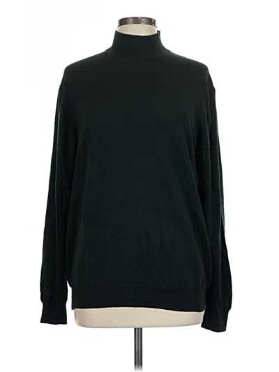 Pre-owned Alfani Turtleneck Sweater In Black