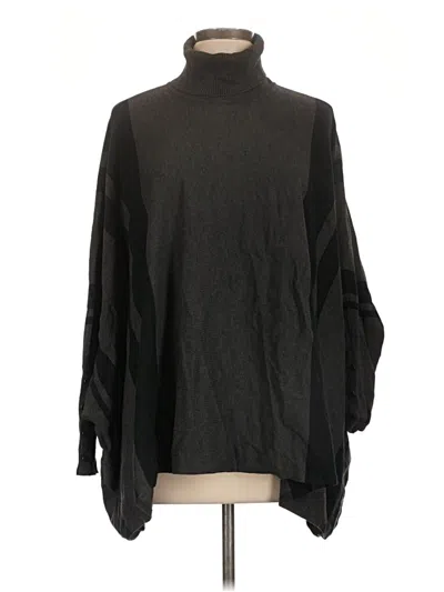 Pre-owned Alfani Turtleneck Sweater In Black