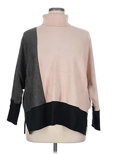 Pre-owned Alfani Turtleneck Sweater In Gray