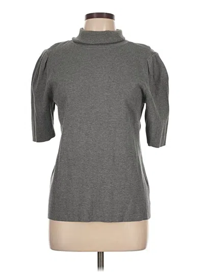 Pre-owned Alfani Turtleneck Sweater In Gray